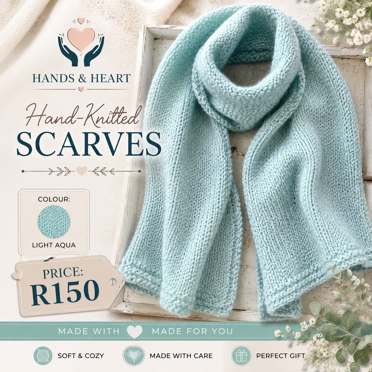 Hands in heart